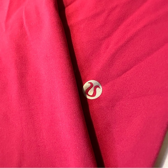 Lululemon Wunder Train High-Rise Tight 28” Pomegranate size 4 - Picture 8 of 9